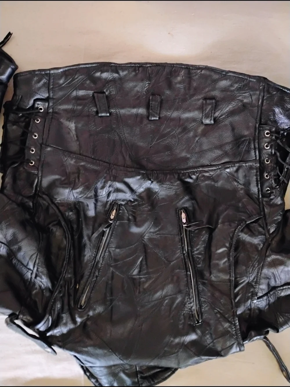 Buffalo Leather Black Men's Biker Jacket